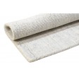 Modern Handloom Wool Ivory 2' x 2' Rug
