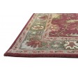 Traditional-Persian/Oriental Hand Tufted Wool Red 5' x 7' Rug