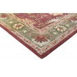Traditional-Persian/Oriental Hand Tufted Wool Red 5' x 7' Rug