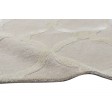 Modern Hand Tufted Wool Beige 2' x 12' Rug