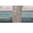 Modern Hand Tufted Wool Green 2' x 12' Rug