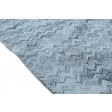Modern Hand Tufted Wool Blue 2' x 3' Rug