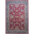 Traditional-Persian/Oriental Hand Tufted Wool Red 9' x 13' Rug