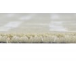 Modern Jacquard Loom Wool Silk Blend Sand 4' x 6' Rug