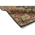Traditional-Persian/Oriental Hand Knotted Wool Brown 8' x 11' Rug