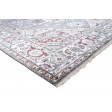 Traditional-Persian/Oriental Hand Knotted Silk Dark Grey 8' x 10' Rug