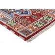 Traditional-Persian/Oriental Hand Knotted Wool Red 2' x 4' Rug