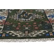 Traditional-Persian/Oriental Hand Knotted Wool Green 2' x 7' Rug