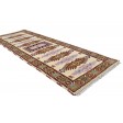 Traditional-Persian/Oriental Hand Knotted Wool Cream 2' x 6' Rug