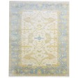 Traditional-Persian/Oriental Hand Knotted Wool Cream 8' x 10' Rug