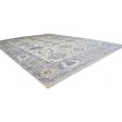 Traditional-Persian/Oriental Hand Knotted Silk Grey 8' x 12' Rug