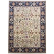 Traditional-Persian/Oriental Hand Knotted Wool Beige 8' x 12' Rug