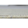 Modern Hand Knotted Wool / Silk (Silkette) Cream 2' x 3' Rug