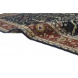 Traditional-Persian/Oriental Hand Knotted Wool Black 9' x 11' Rug