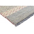 Traditional-Persian/Oriental Hand Knotted Wool Grey 1' x 2' Rug