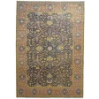 Traditional-Persian/Oriental Hand Knotted Wool Brown 8' x 12' Rug