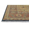 Traditional-Persian/Oriental Hand Knotted Wool Black 8' x 11' Rug