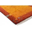 Traditional-Persian/Oriental Hand Knotted Wool Orange 2'6 x 5' Rug