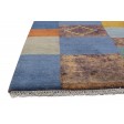 Traditional-Persian/Oriental Hand Knotted Wool Blue 2'6 x 5' Rug