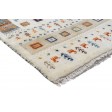 Traditional-Persian/Oriental Hand Knotted Wool Cream 2'6 x 5' Rug