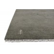Traditional-Persian/Oriental Hand Knotted Wool Grey 3' x 5' Rug
