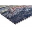 Modern Hand Knotted Silk Charcoal 8' x 10' Rug