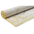 Traditional-Persian/Oriental Hand Knotted Wool / Silk (Silkette) Beige 8' x 13' Rug