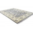 Traditional-Persian/Oriental Hand Knotted Wool Dark Grey 4' x 6' Rug