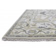 Traditional-Persian/Oriental Hand Knotted Wool Cream 4' x 6' Rug