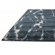 Modern Hand Knotted Wool Charcoal 9' x 12' Rug