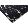 Modern Hand Knotted Wool Black 10' x 14' Rug