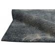 Modern Hand Tufted Wool / Silk (Silkette) Charcoal 5' x 8' Rug