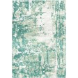 Patina Green / Periglacial Blue Silken Modern 6x6 Square Rug