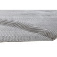 Modern Handloom Silk Grey 5' x 8' Rug
