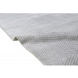 Modern Handloom Silk Grey 5' x 8' Rug