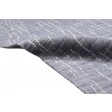 Modern Handloom Silk (Silkette) Charcoal 4' x 6' Rug