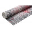 Modern Hand Woven Silk (Silkette) Red 5' x 6' Rug