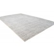 Modern Handloom Wool / Silk (Silkette) Grey 5' x 8' Rug