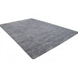Modern Handloom Wool / Silk (Silkette) Charcoal 4' x 6' Rug