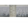 Modern Handloom Wool / Silk (Silkette) Charcoal 4' x 6' Rug