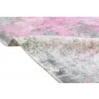 Modern Hand Woven Silk (Silkette) Pink 5' x 6' Rug