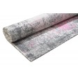 Modern Hand Woven Silk (Silkette) Pink 5' x 6' Rug