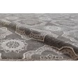 Modern Hand Knotted Wool Brown 8' x 10' Rug