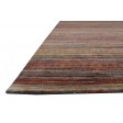 Modern Hand Knotted Wool Rust 6' x 10' Rug
