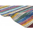 Modern Jacquard Loom Wool / Silk (Silkette) Colorful 5' x 7' Rug