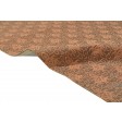 Modern Jacquard Loom Wool / Silk (Silkette) Rust 5' x 7' Rug