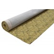 Modern Jacquard Loom Wool / Silk (Silkette) Gold 5' x 7' Rug