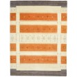 Traditional-Persian/Oriental Hand Woven Wool Rust 6' x 8' Rug
