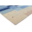 Traditional-Persian/Oriental Hand Woven Wool Blue 6' x 8' Rug