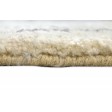 Modern Hand Knotted Wool Silk Blend Ivory 2' x 3' Rug